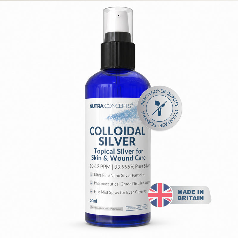 Colloidal Silver Spray - Natural Wide Spectrum Antibiotic Support 50ml