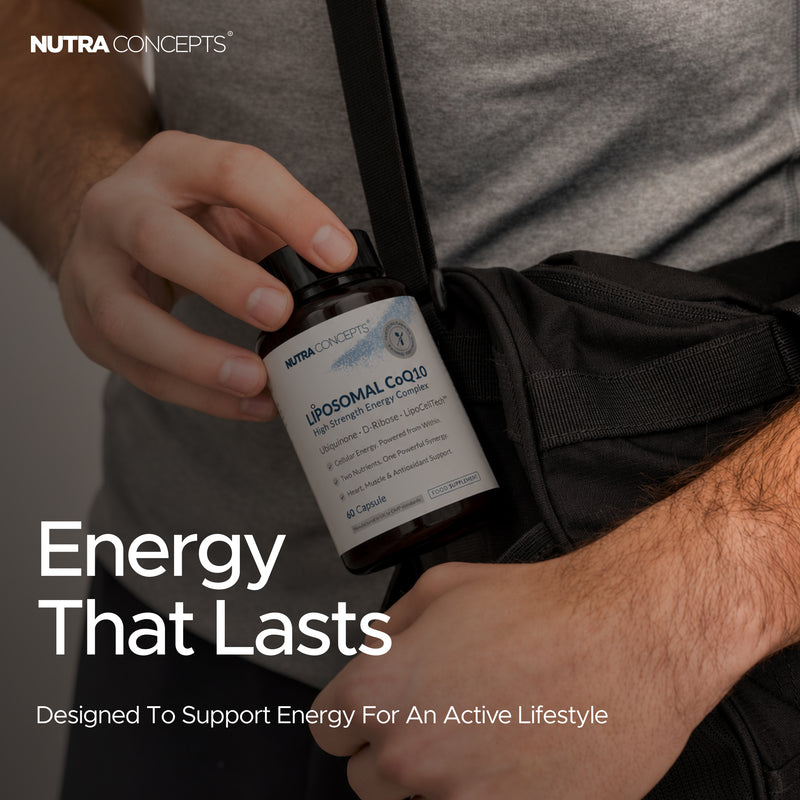 Liposomal CoQ10 with D-Ribose Energy Complex - 60 Capsules