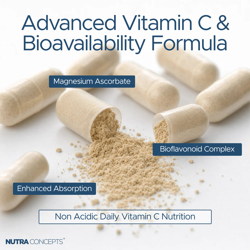 Vitamin C & Bioflavonoids Antioxidant Immune Support - 90 Caps