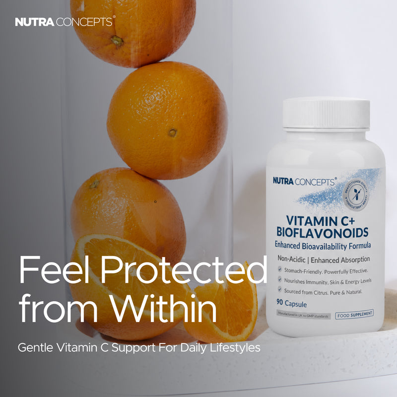 Vitamin C & Bioflavonoids Antioxidant Immune Support - 90 Caps