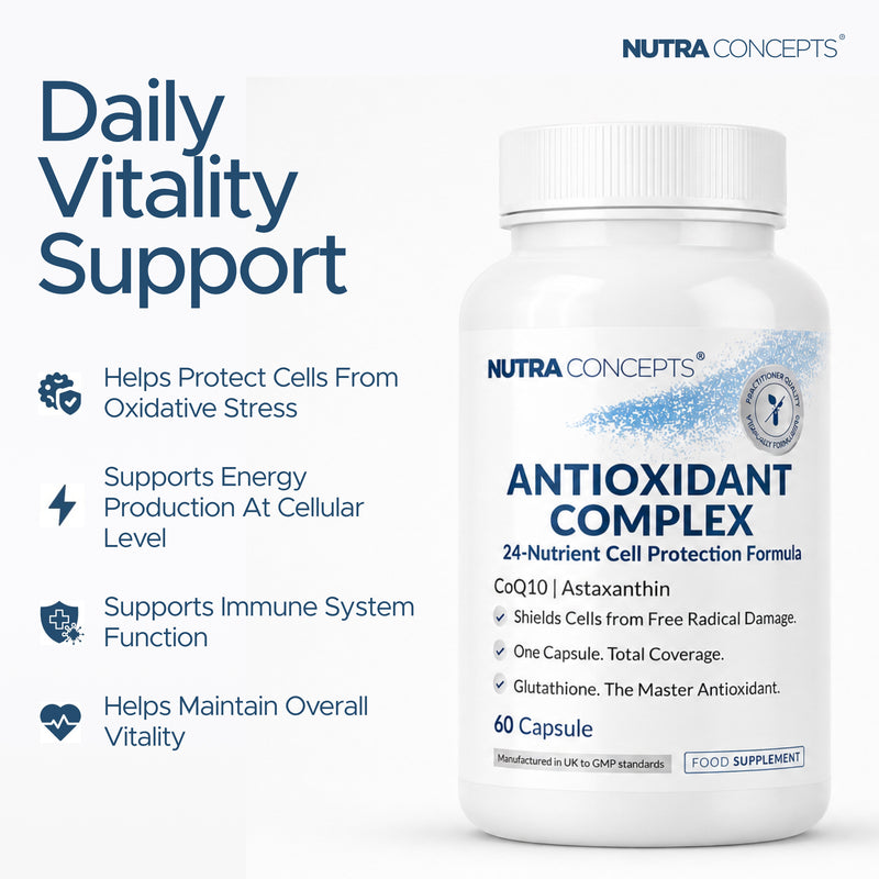 Nutraconcepts Antioxidant Complex – 60 Vegetable Capsules