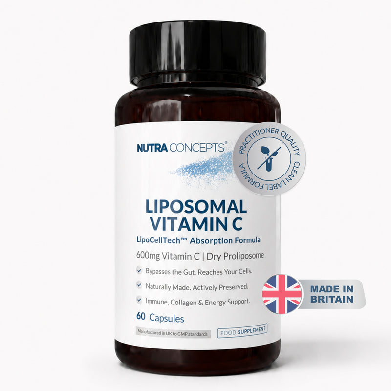 Liposomal Vitamin C – 600mg with LipoCellTech™ - 60 Capsules