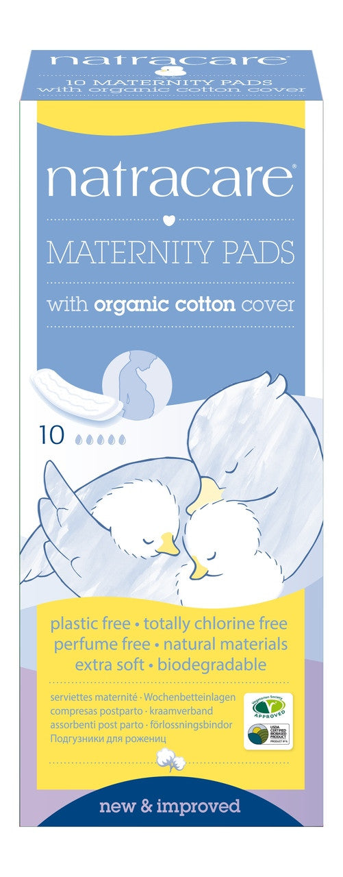 Natracare New Mother Maternity Pads - 10 Pieces
