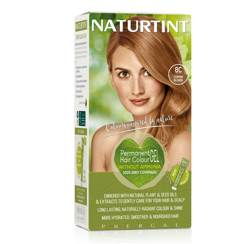 Naturtint Permanent Hair Colourant Copper Blonde 8C - 165ml