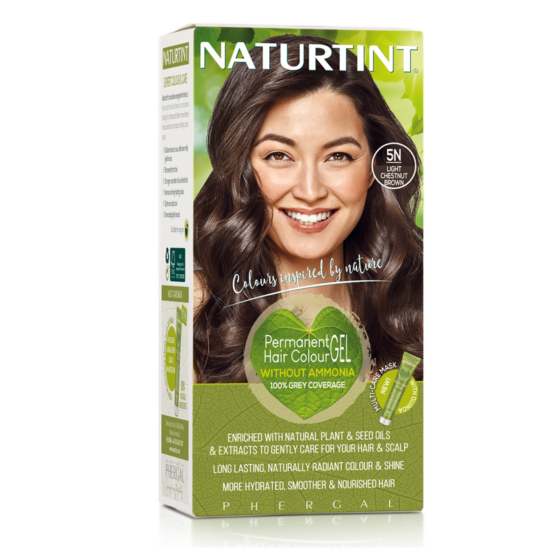 Naturtint Permanent Hair Colourant Light Chestnut Brown 5N - 165ml