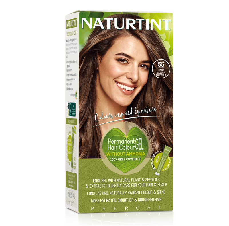 Naturtint Permanent Hair Colourant Light Golden Chestnut 5G - 165ml