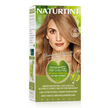 Naturtint Permanent Hair Colourant Sandy Golden Blonde 8G - 165ml