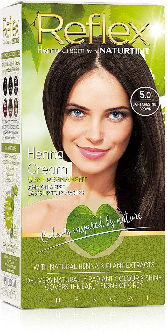 Naturtint Reflex Naturtint Semi-Perm Colour Light Chestnut Brown 5.0 - 90ml