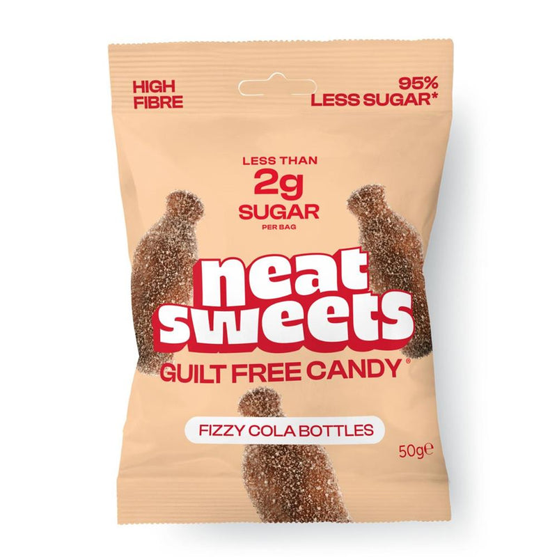 Neat Sweets Fizzy Cola Bottles 50g
