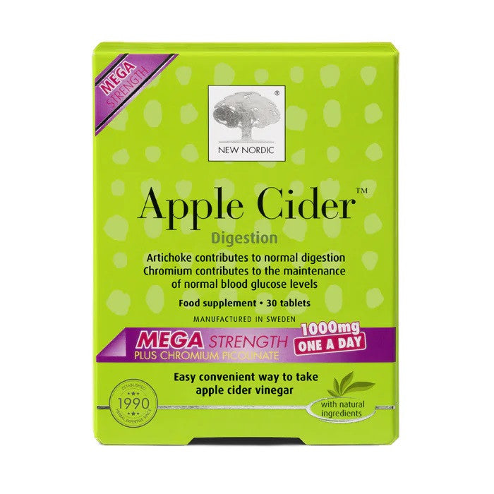 New Nordic Apple Cider Mega Strength OAD - 30 Tablets