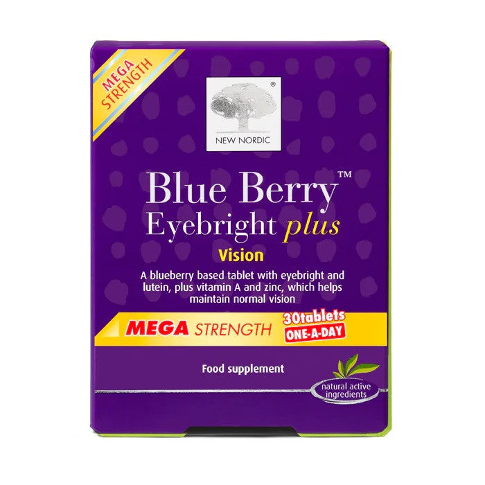 New Nordic Blueberry Eyebright Plus - 30 Tablets