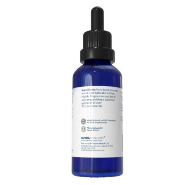 Nutraconcepts Supertrace 77 Essential Minerals Liquid Drops - Heart & Brain Support - 100ml