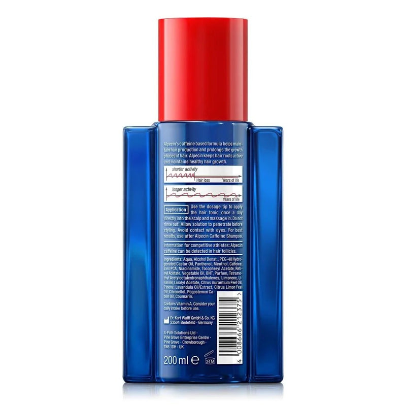 Alpecin Caffeine Shampoo & Alpecin After Shampoo Liquid - 1x250ml & 1x200ml
