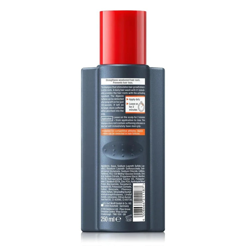 Alpecin Caffeine Shampoo & Alpecin After Shampoo Liquid - 1x250ml & 1x200ml