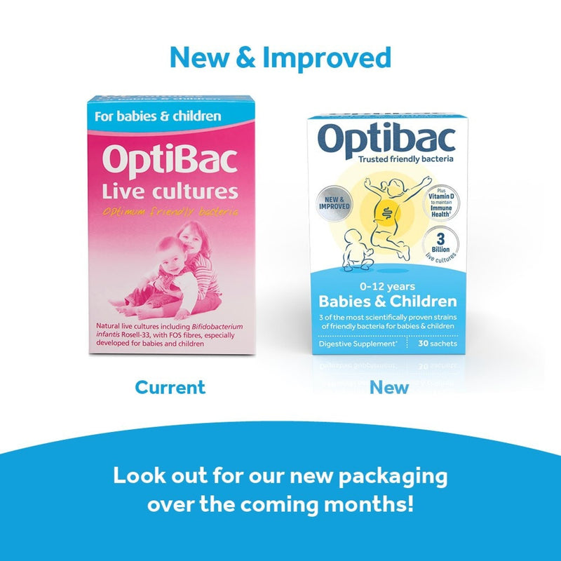 Optibac Probiotics for Babies & Children  - 30 Sachets
