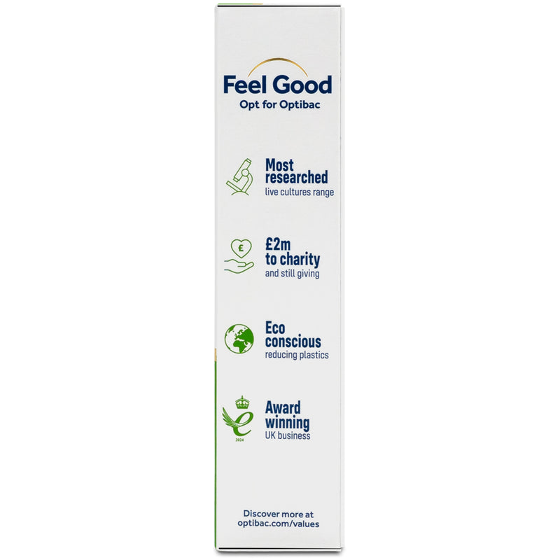 Optibac Probiotics Bifidobacteria & Fibre - 10 Sachets x 6g