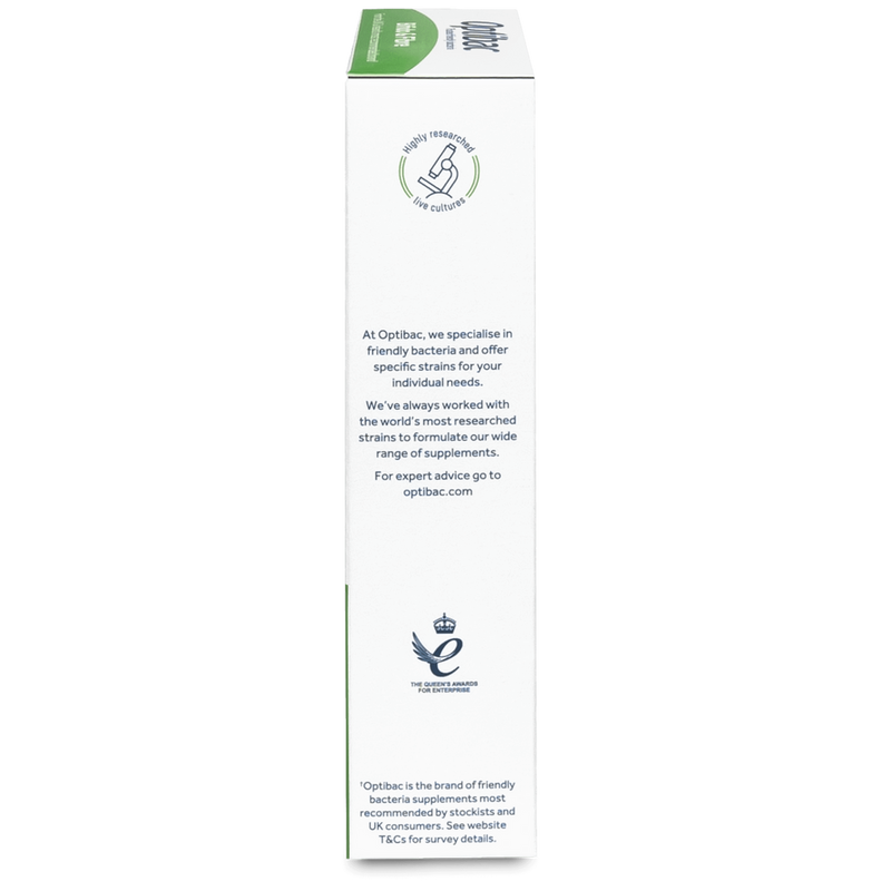 Optibac Probiotics Bifidobacteria & Fibre - 10 Sachets x 6g