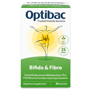 Optibac Probiotics Bifidobacteria & Fibre - 30 Sachets x 6g