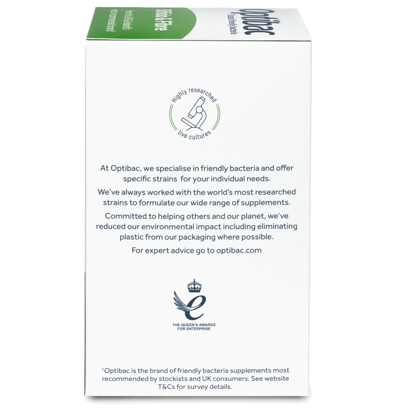 Optibac Probiotics Bifidobacteria & Fibre - 30 Sachets x 6g
