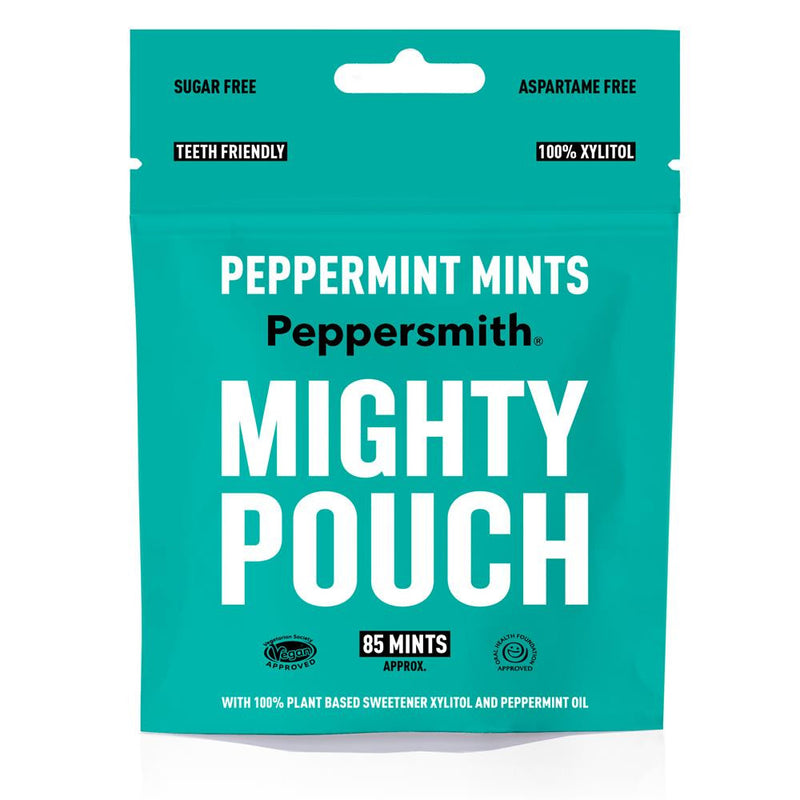 Peppersmith Mints Mighty Pouch Peppermint - 85 Mints