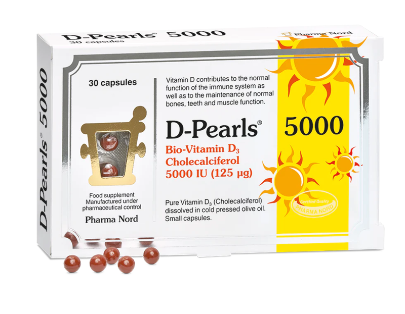 Pharma Nord Bio-Vitamin D3 125mcg 5000iu - 30 Capsules