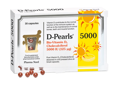 Pharma Nord Bio-Vitamin D3 125mcg 5000iu - 30 Capsules