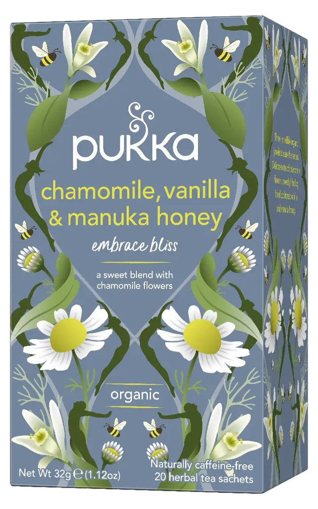 Chamomile Vanilla & Manuka Honey Tea 20 Bags