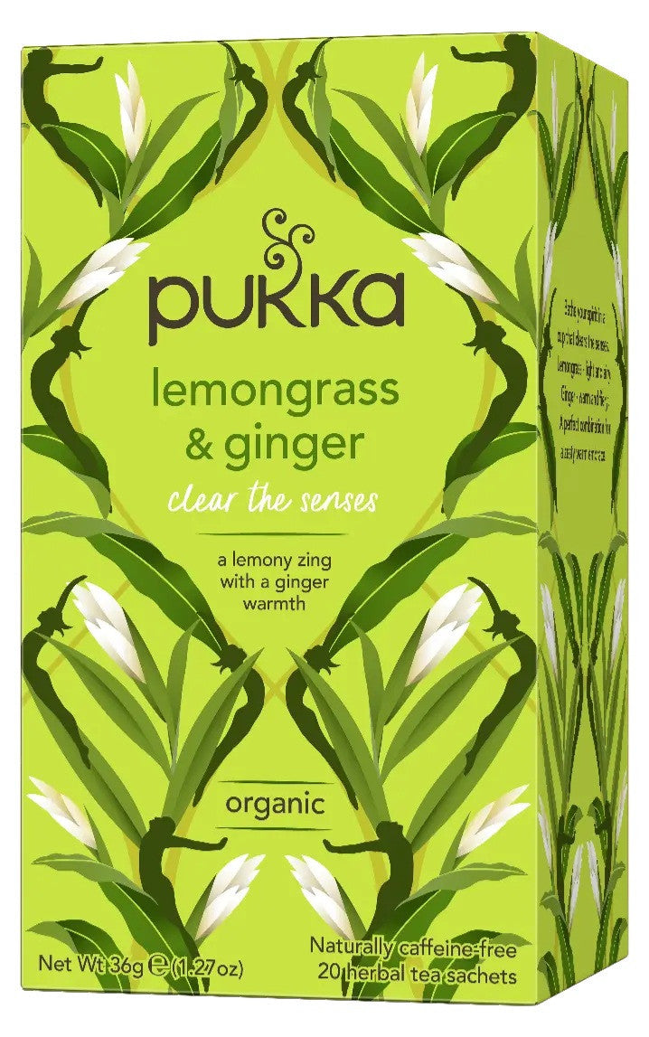 Pukka Lemongrass & Ginger Tea - 20 Sachets