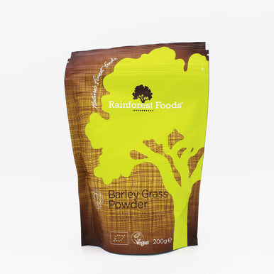 Rainforest Foods Organic Barley Grass Powder - 200g