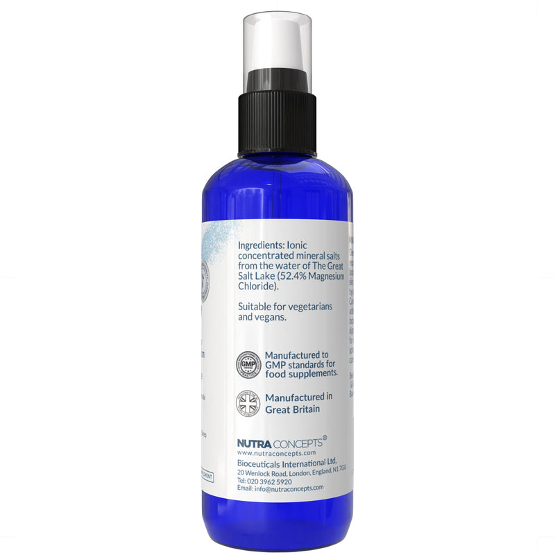 Magnesium Oil Spray 52.4% Chloride Muscle & Nerve Support - 50ml