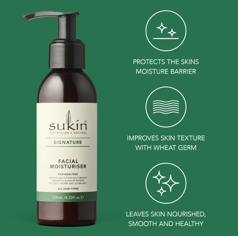 Sukin Facial Moisturiser (Pump) - 125ml