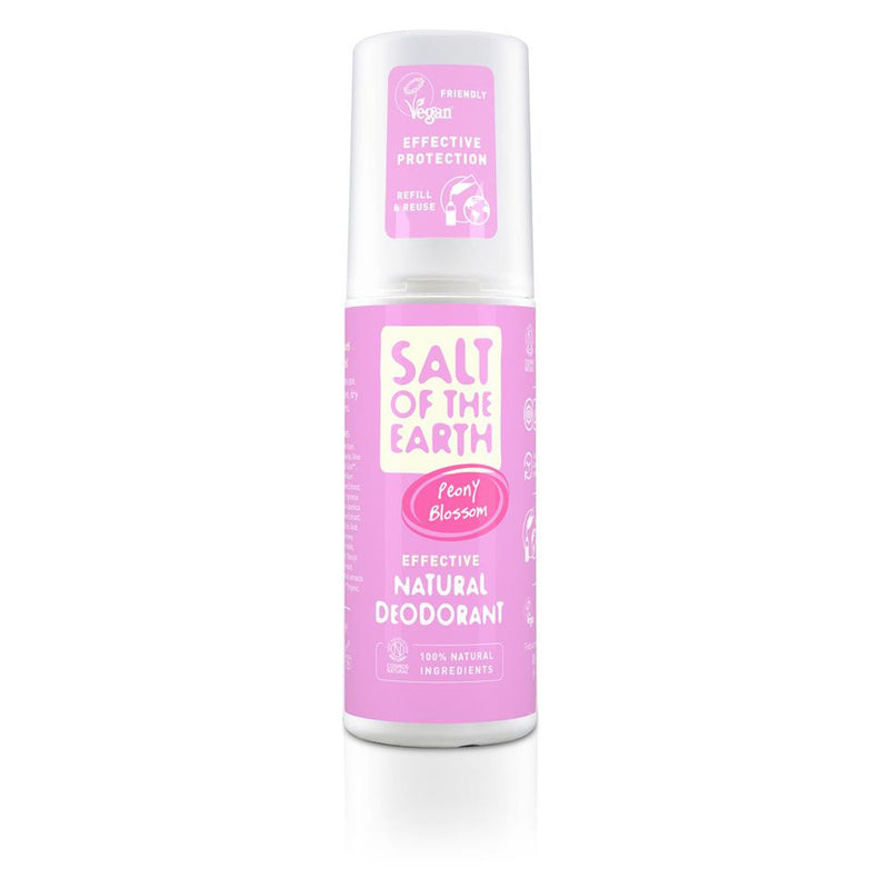 Salt of the Earth Peony Blossom Natural Deodorant Spray - 100ml