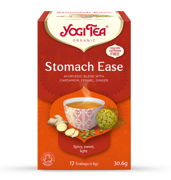 Yogi Tea Stomach Ease (17 Bags) - Organic Digestive Herbal Tea