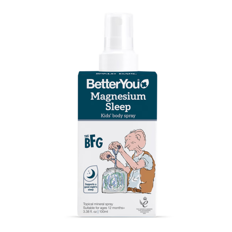 BetterYou Magnesium Sleep Kids' Body Spray (100ml) - Gentle Bedtime Aid
