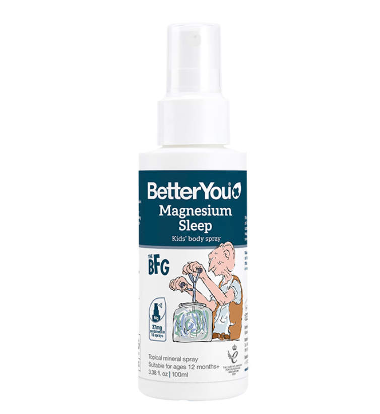 BetterYou Magnesium Sleep Kids' Body Spray (100ml) - Gentle Bedtime Aid