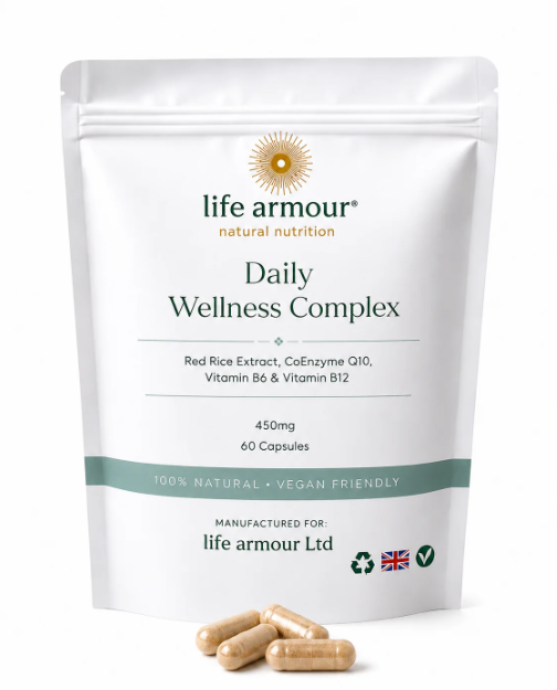 Life Armour Daily Wellness Complex - Immune Support Supplement - 60 Capsules Pouch