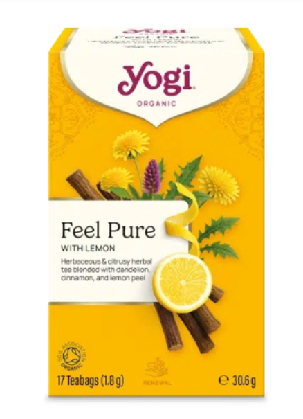 Yogi Tea Feel Pure with Lemon - 17 Bags