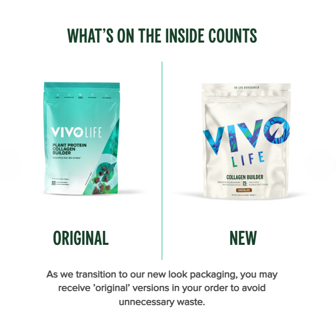 Vivo Life Collagen Builder Chocolate Mint - 950g