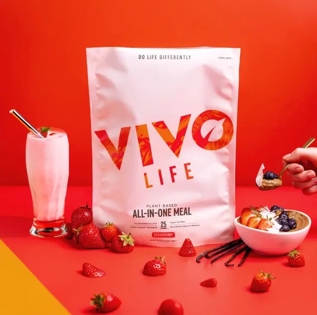 Vivo Life All-In-One Meal Strawberry - 280g