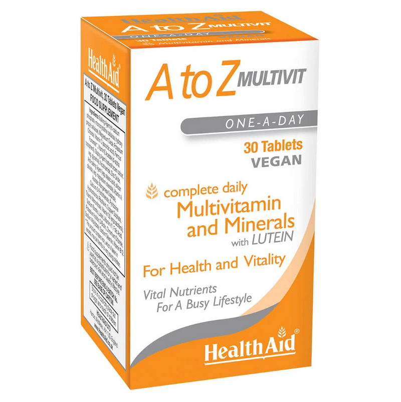 HealthAid A to Z Multivit - 30 Tablets