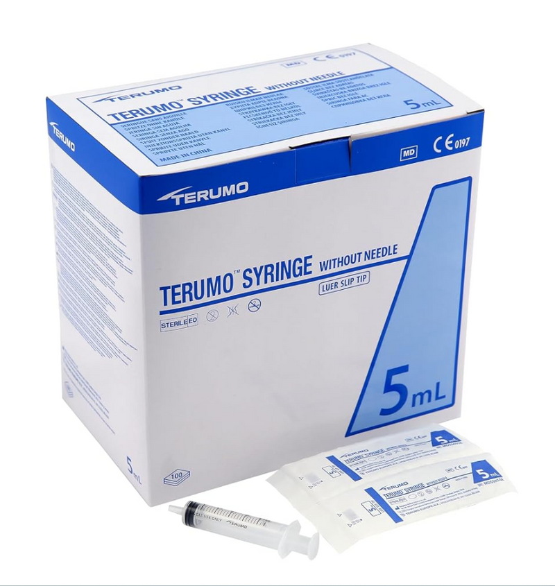 Terumo Syringe Without Needle - 100 x 5ml