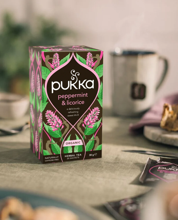 Pukka Peppermint & Licorice Tea - 20 Sachets