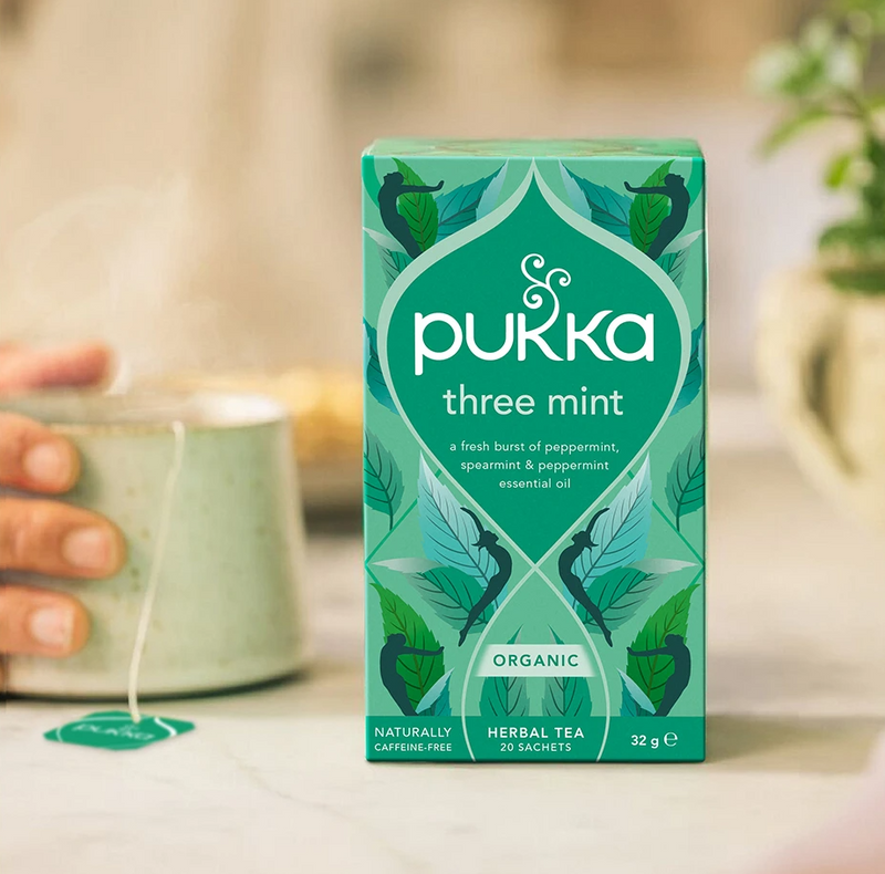 Pukka Three Mint Tea - 20 Teabags