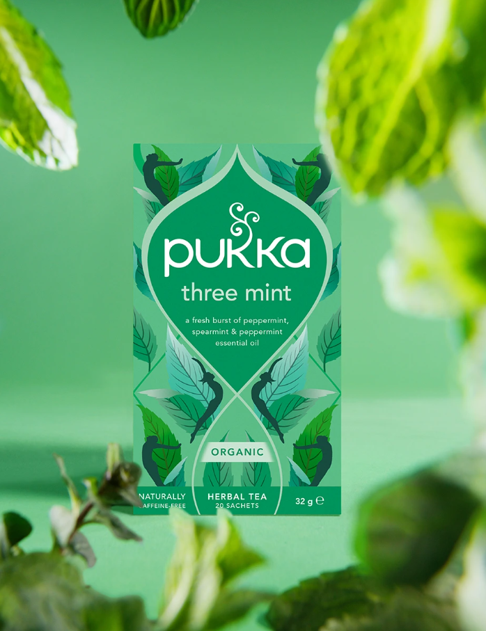 Pukka Three Mint Tea - 20 Teabags