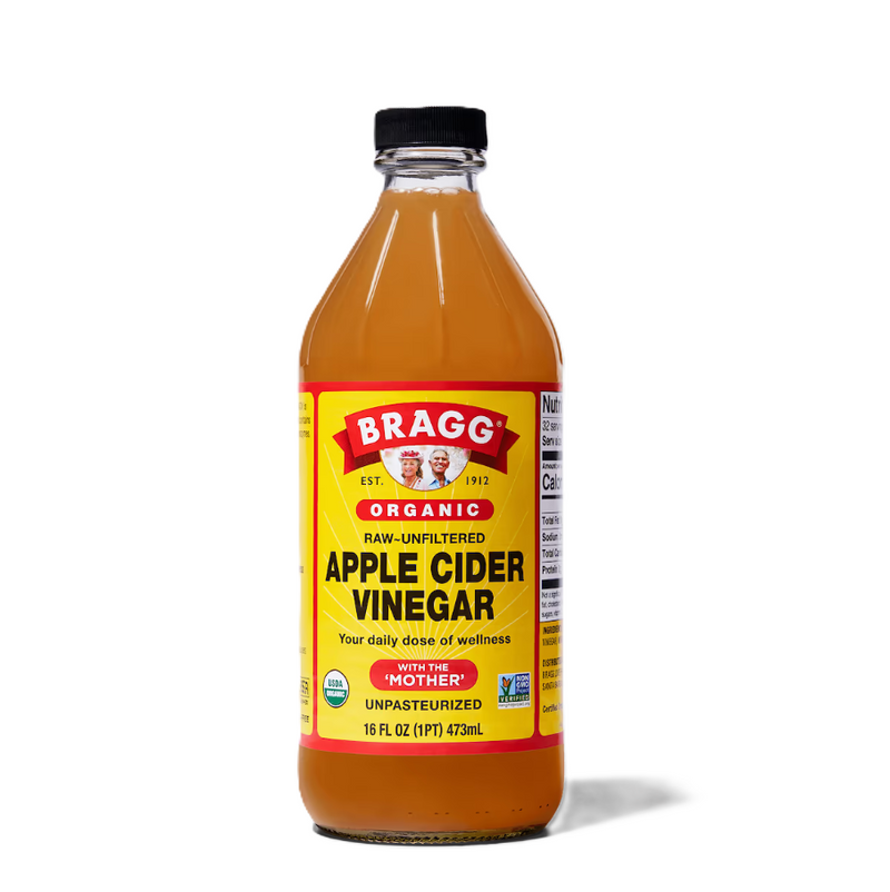 Bragg Organic Apple Cider Vinegar with the Mother 473ml – Raw & Unfiltered