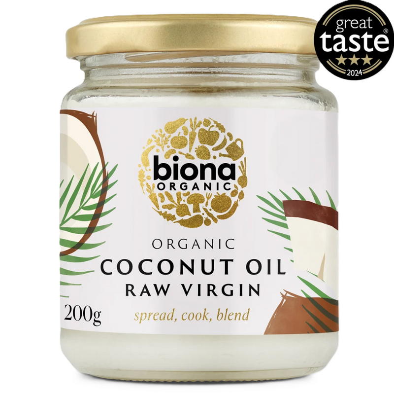 Biona Organic Virgin Coconut Oil Raw - 200g