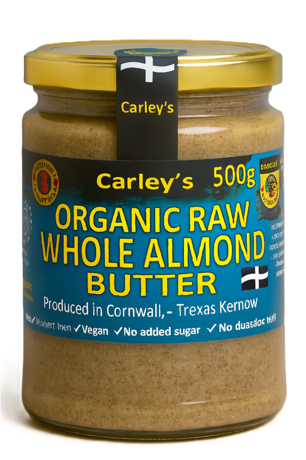 Carley's Organic Raw Almond Butter - 500g