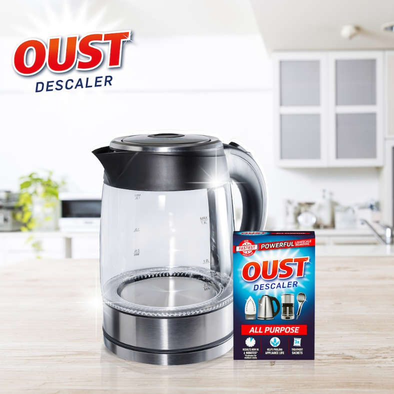 Oust All-Purpose Appliance Descaler – 3 Sachets