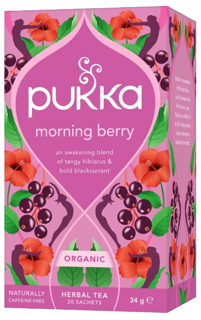 Pukka Morning Berry Tea - 20 Sachets