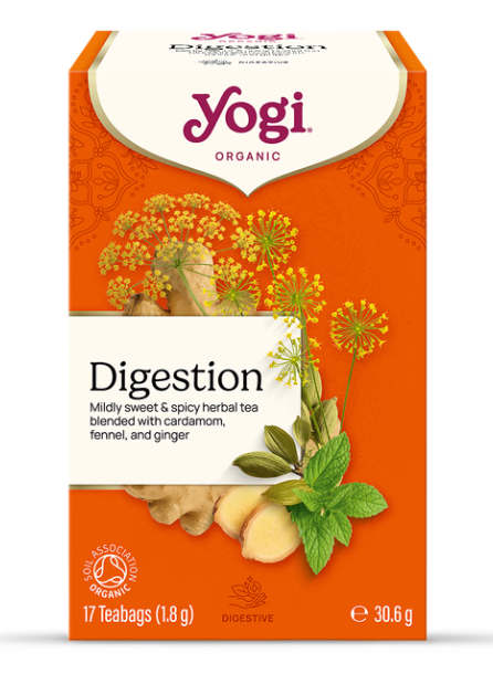 Yogi Tea Stomach Ease (17 Bags) - Organic Digestive Herbal Tea